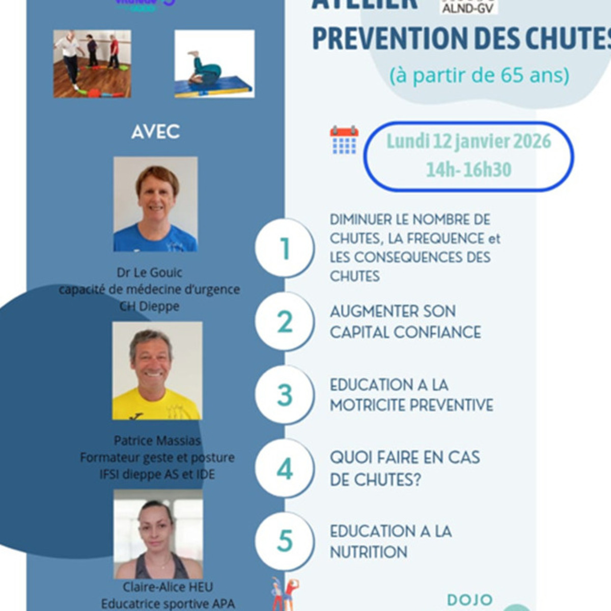 ATELIER PREVENTION DES CHUTES 